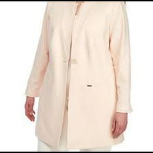 NWT  Calvin Klein Women's Long Jacket